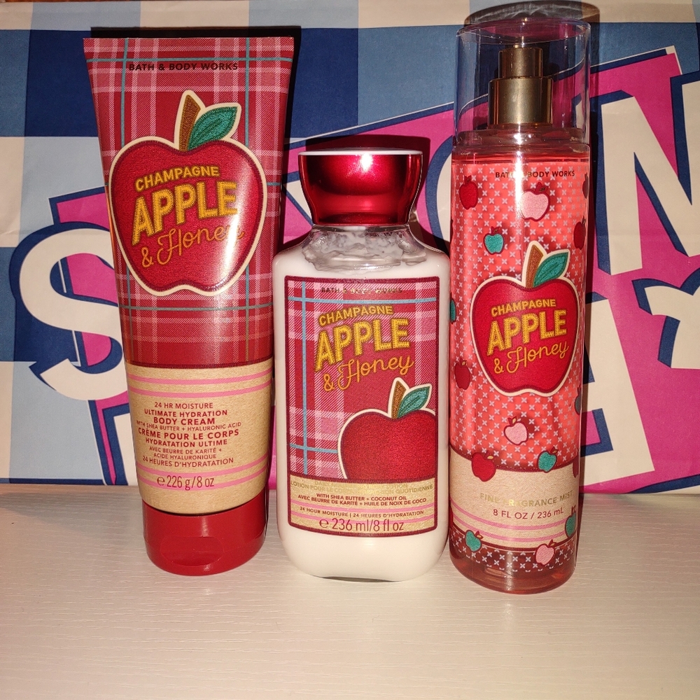 Champagne Apple and Honey Set 3ct.